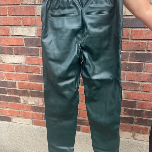Ann Taylor faux leather pants - Picture 4 of 6